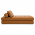 Ledersofa Liege Braun 210x80x40cm